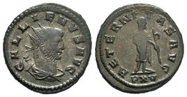 Gallienus. A.D. 253-268. Æ antoninianus (18.84 mm, 4.26 g, 12 h). Antioch, AETERNI-TAS AVG,

Condition: Very Fine

Weight: 4.26gr
Diameter: 18.84mm

F...