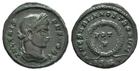 CRISPUS. 326 AD. AE Follis, SISCIA

Condition: Very Fine

Weight: 3.46gr
Diameter: 18.93mm

From a Private Dutch Collection.