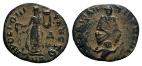 ANONYMOUS. Time of the Persecutions of Maximinus II. Circa 310-312 AD. Æ Quarter Follis 

Condition: Very Fine

Weight: 1.32gr
Diameter: 15.34mm

From...