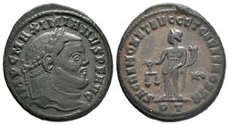 Maximianus. First reign, A.D. 286-305. Æ follis, TICINUM

Condition: Very Fine

Weight: 9.48gr
Diameter: 28.8mm

From a Private UK Collection.