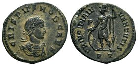 CRISPUS Caesar 316-326 AD. P T , TICINUM , VERY RARE

Condition: Very Fine

Weight: 2.8gr
Diameter: 20.52mm

From a Private UK Collection.