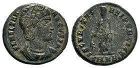 Helena. Augusta, A.D. 324-328/30. AE

Condition: Very Fine

Weight: 3.40gr
Diameter: 17.95mm

From a Private UK Collection.