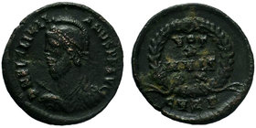 Julian II Æ Maiorina. Cyzicus, AD 361-363.

Condition: Very Fine

Weight: 2.78gr
Diameter: 20.58mm

From a Private UK Collection.