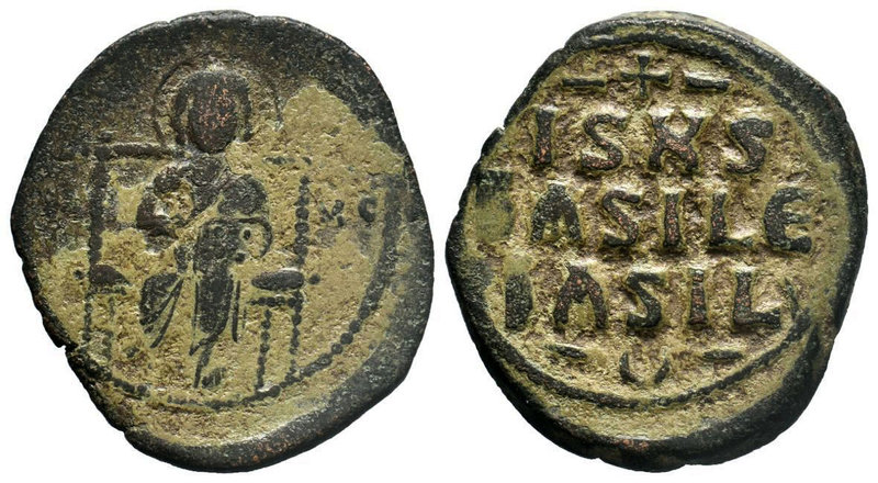 Anonymous (attributed to Constantine IX). Ca. 1042-1055. AE follis

Condition: V...