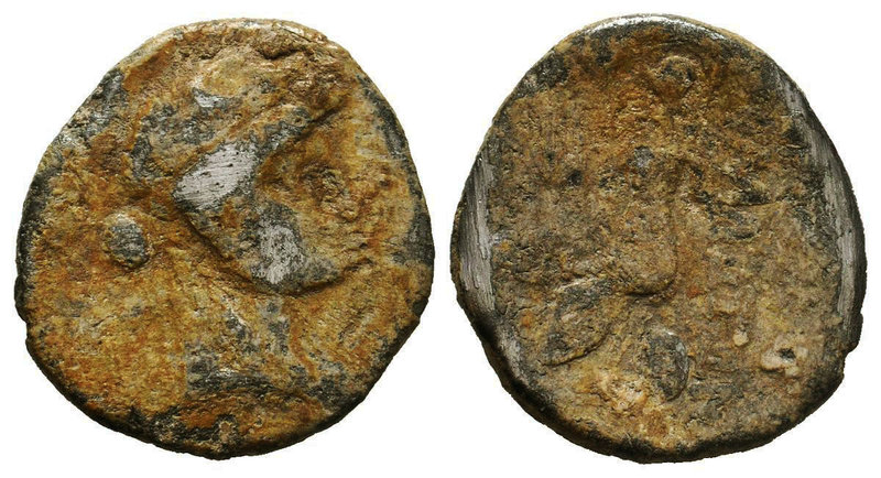 Seleukis and Pieria, (?) PB "Tetradrachm". Dated SE 298 = 15/4 BC

Condition: Ve...
