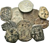 Lot of 10 x mixed Byzantine coins / SOLD AS SEEN, NO RETURN ACCEPTED!!!