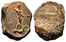 Ancient Greek Terracotta Ticket
Condition: Very Fine

Weight: 3,45 gr
Diameter: 25,85 mm