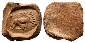 Ancient Greek Terracotta Ticket
Condition: Very Fine

Weight: 1,92 gr
Diameter: 19,00 mm