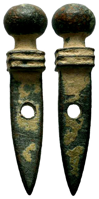 Ancient Roman Gladius Sword,
Condition: Very Fine

Weight: 7,08 gr
Diameter: 40,...