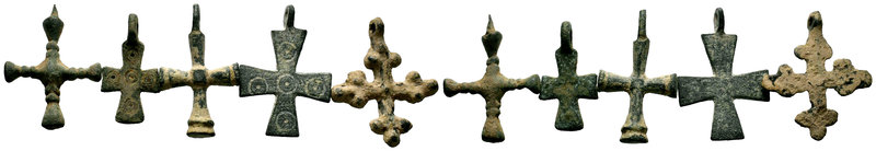 5x Byzantine Crosses,