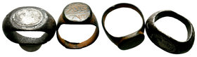 2x Ancient Rings,