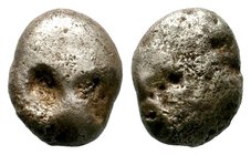 JUDAEA, HACK-SILBER 5TH./4th. CENTURY BC. Early Means of Payment. Extremely Rare !

Condition: Very Fine

Weight: 15.95 gr
Diameter: 22.00 mm