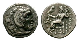 KINGS of MACEDON. Alexander III ‘the Great’. 336-323 BC. AR Drachm

Condition: Very Fine

Weight: 4.09 gr
Diameter: 17.96 mm
