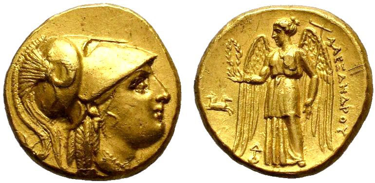 KINGS of MACEDON. Alexander III.the Great. 336-323 BC. AV Stater. Lampsakos mint...