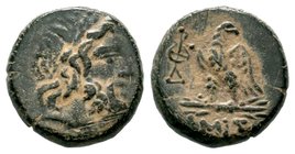PONTUS, Amisos . Circa 85-65 BC. AE bronze

Condition: Very Fine

Weight: 8.22 gr
Diameter: 19.90 mm
