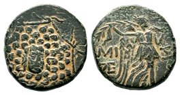 Pontos. Amisos. Time of Mithradates VI Eupator circa 85-65 BC.AE bronze

Condition: Very Fine

Weight: 6.74 gr
Diameter: 20.34 mm