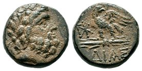 BITHYNIA. Dia.Circa 95-90 or 80-70 BC.AE bronze

Condition: Very Fine

Weight: 8.18 gr
Diameter: 19.82 mm