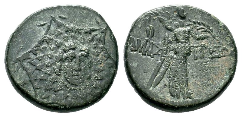 Paphlagonia, Amastris. Ca. 85-65 BC. AE bronze

Condition: Very Fine

Weight: 6....
