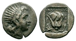 ISLANDS OFF CARIA, Rhodos. Rhodes. Circa 188-170 BC. Drachm

Condition: Very Fine

Weight: 2.41 gr
Diameter: 16.20 mm