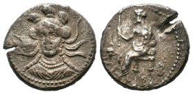 Cilicia, Tarsos AR Stater. Balakros, satrap of Cilicia under Alexander III. Circa 333-323 BC.

Condition: Very Fine

Weight: 10.67 gr
Diameter: 23.25 ...