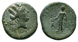 Islands of Cilicia, Elaiussa Sebaste, c. 1st century BC. Æ 

Condition: Very Fine

Weight: 4.09 gr
Diameter: 17.41 mm