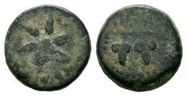 CILICIA. Soloi-Pompeiopolis. Circa 66-27 BC.AE bronze

Condition: Very Fine

Weight: 3.45 gr
Diameter: 16 mm