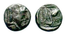 Greek, uncertain mint AR Obol. 5th century BC.

Condition: Very Fine

Weight: 0.35 gr
Diameter:6.80 mm