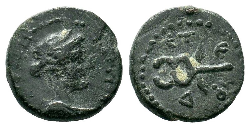 SYRIA. Seleucis and Pieria. Antioch. Civic coinage. Dated CE 194/AD 145-6. Ae 

...