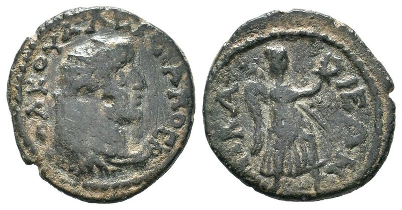 Bithynia, Nicaea. Valerian I, AD 253-260
Condition: Very Fine

Weight: 4.08gr
Di...