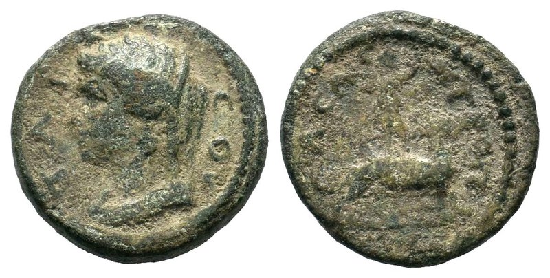 Cilicia, Tarsus. Pseudo-autonomous issue, temp. Hadrian, AD 117-138
Condition: V...