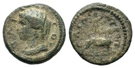 Cilicia, Tarsus. Pseudo-autonomous issue, temp. Hadrian, AD 117-138
Condition: Very Fine

Weight: 3.41gr
Diameter:16mm