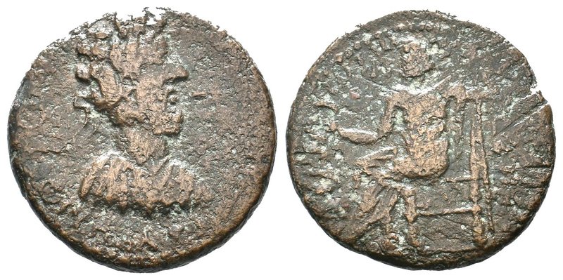 CILICIA, Augusta. Commodus. AD 177-192. Æ 
Condition: Very Fine

Weight: 11.46gr...