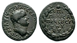 CAPPADOCIA. Caesarea. Titus AD 79-81.AE bronze

Condition: Very Fine

Weight: 6.32 gr
Diameter:23 mm