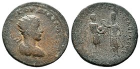 MESOPOTAMIA, Edessa. Gordian III, with Abgar X Phraates. 238-244 AD.AE bronze

Condition: Very Fine

Weight: 20.65 gr
Diameter:33 mm