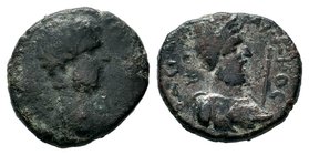 MESOPOTAMIA. Edessa. Septimius Severus, with Abgar VIII. ( 193-211 ). Ae.

Condition: Very Fine

Weight: 5.43 gr
Diameter: 20.79 mm