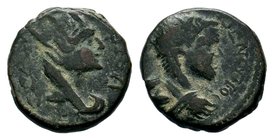 Caracalla (198-217). Mesopotamia, Carrhae. Æ

Condition: Very Fine

Weight: 4.01 gr
Diameter: 17.19 mm
