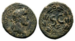 Antoninus Pius (138-161). Syria, Antioch. Æ 

Condition: Very Fine

Weight: 13.39 gr
Diameter: 29.04 mm