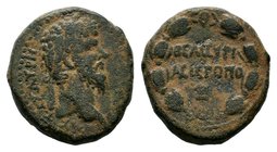Syria, Commagene. Zeugma. Lucius Verus. A.D. 161-169. Æ

Condition: Very Fine

Weight: 12.84 gr
Diameter: 24.29 mm