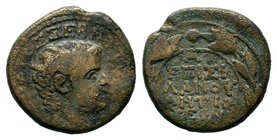 SYRIA, Seleukis and Pieria. Antioch. Tiberius. 14-37 AD. Æ

Condition: Very Fine

Weight: 12.99 gr
Diameter : 26.13 mm