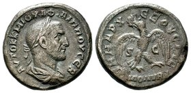 Philippus I., 244-249. Tetradrachm

Weight : 9.71 gr
Diameter : 26 mm