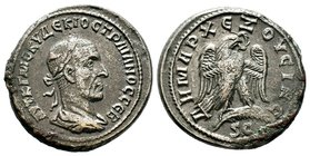 Traianus Decius (249-251 AD). BI Tetradrachm 

Condition: Very Fine

Weight: 11.52 gr
Diameter: 28 mm