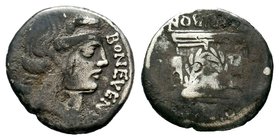 L. Scribonius Libo AR Denarius. Rome, 62 BC. 

Condition: Very Fine

Weight: 3.65 gr
Diameter: 19.57 mm