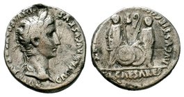 Augustus AR Fourée Denarius. Lugdunum, 7-6 BC.

Condition: Very Fine

Weight: 3.54 gr
Diameter: 19.50 mm