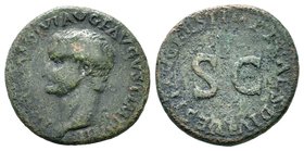 Augustus (27 BC-AD 14). AE as 

Condition: Very Fine

Weight: 8.45 gr
Diameter: 25.96 mm