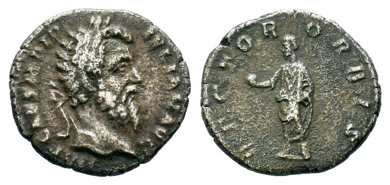 Didius Julianus (AD 193). AR denarius, MP] CAES M DID SEV - ER IVLIAN AVG. Laure...