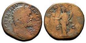 SEPTIMIUS SEVERUS (193 - 211). Sestertius. Rome.

Condition: Very Fine

Weight: 22.20 gr
Diameter: 29.85 mm