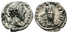 Marcus Aurelius, 161-180. Denarius 

Condition: Very Fine

Weight: 2.85 gr
Diameter: 19 mm