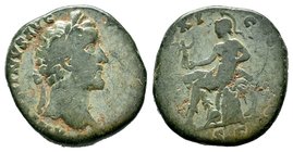 Antoninus Pius (138-161 AD). AE 

Condition: Very Fine

Weight: 23.41 gr
Diameter: 30.54 mm