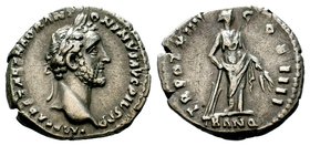 Antoninus Pius (138-161 AD). Ar Denarius

Condition: Very Fine

Weight: 3.13 gr
Diameter: 19mm