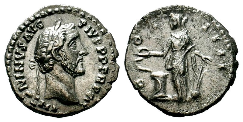 Antoninus Pius (138-161 AD). Ar Denarius

Condition: Very Fine

Weight: 3.10 gr
...